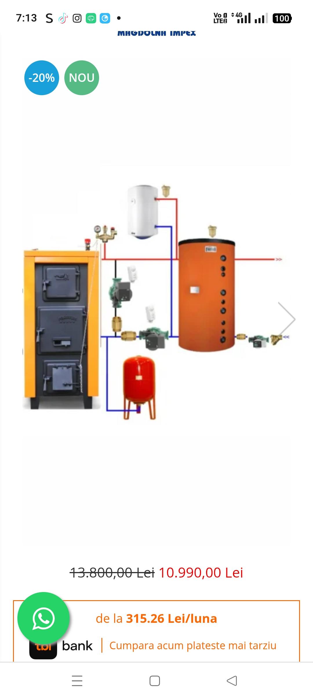 Instalator Satu Mare – Instalații termice și sanitare, montaj centrale și încălzire în pardoseală