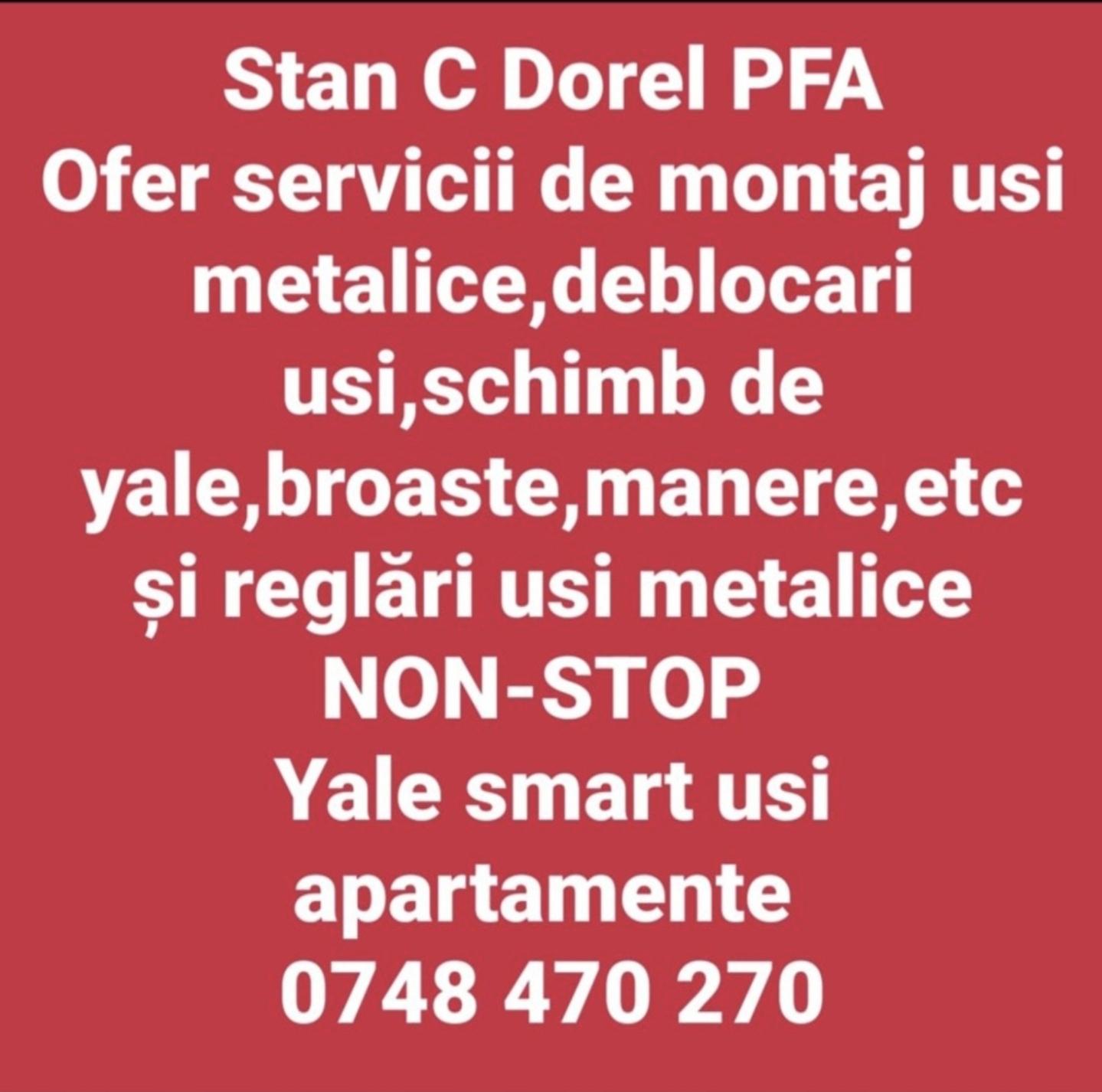 Lacatusi usi metalice si montator usi metalice