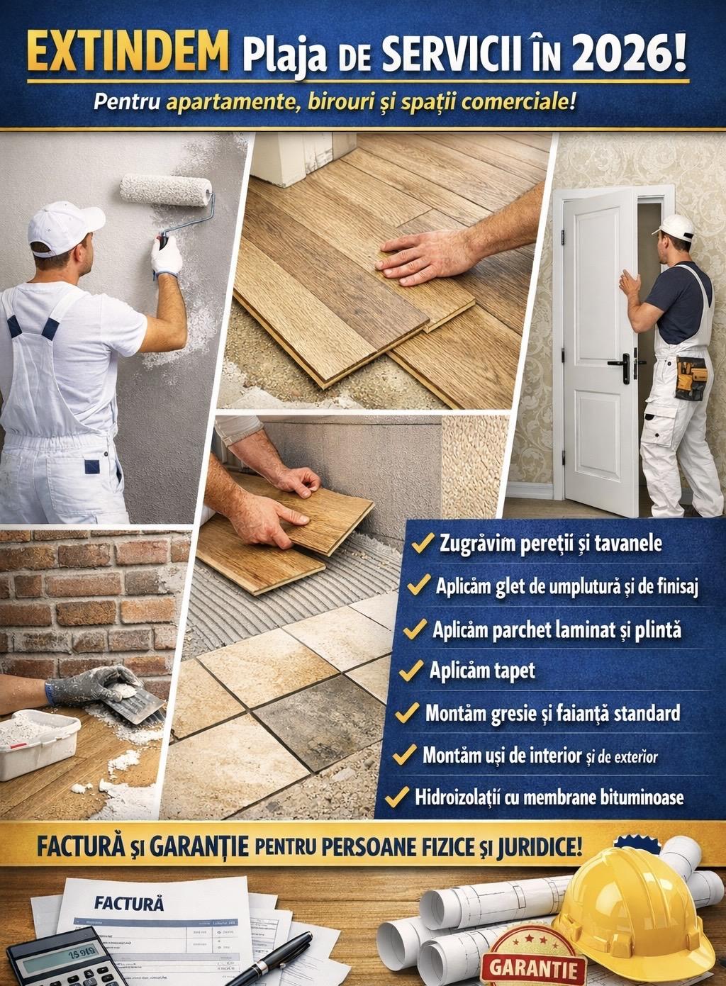 Renovări de apartamente și scări de bloc